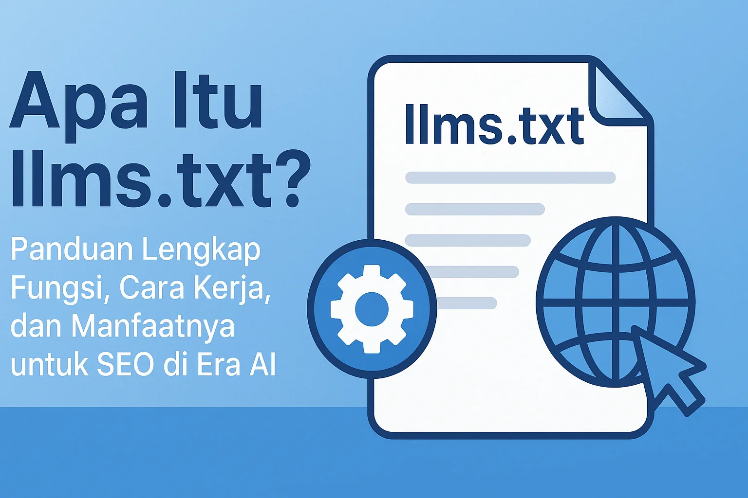 Apa Itu llms.txt? Panduan Lengkap Fungsi, Cara Kerja, dan Manfaatnya untuk SEO di Era AI