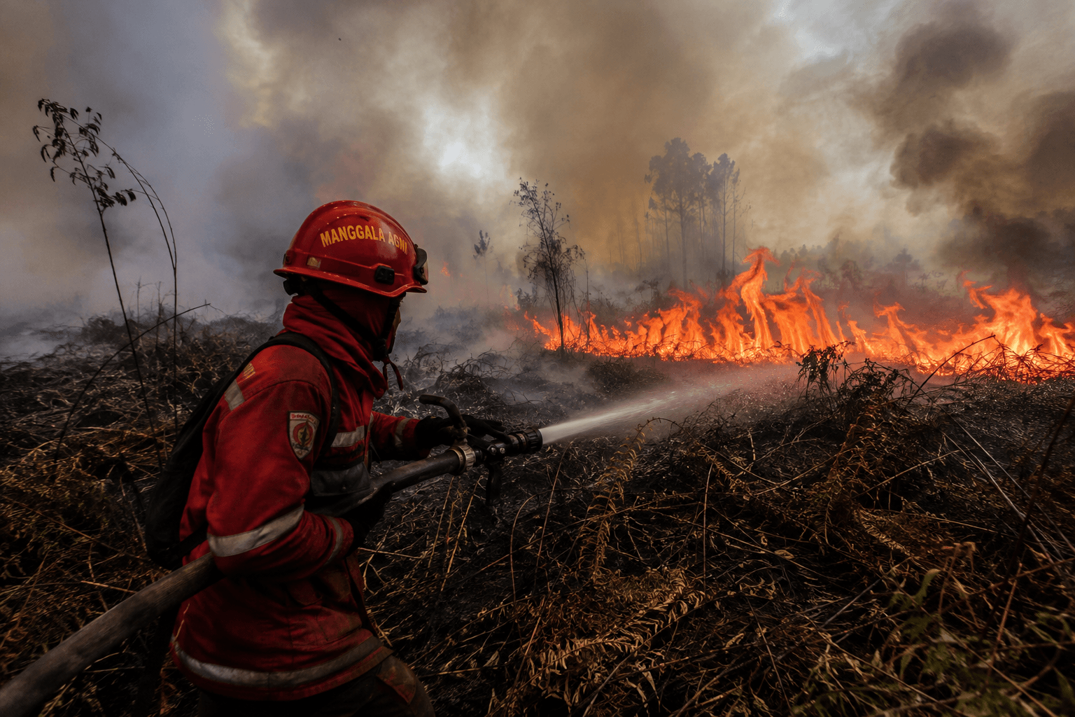 Kebakaran karhutla Kalimantan